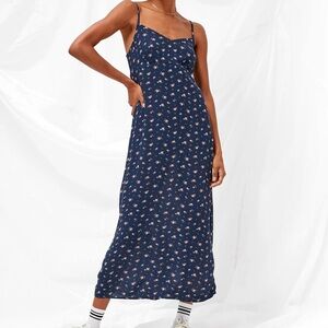AE MIDI SLIP DRESS